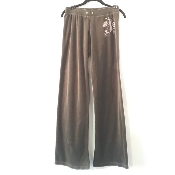 Vintage Juicy Couture Olive Green Velour Tracksuit - Picture 6 of 10